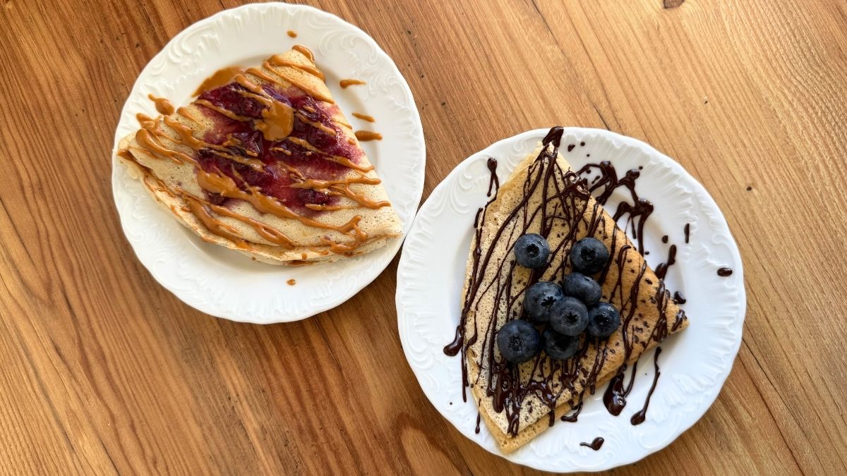 Easy Healthy Oat Crepes: Simple Ingredients, Endless Topping Fun